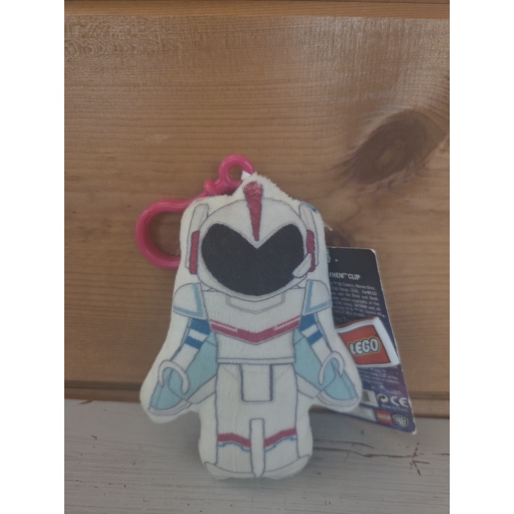 Lego Movie 2 Sweet Mayhem 5"in Plush Backpack Clip/Keychain Accessory NWT